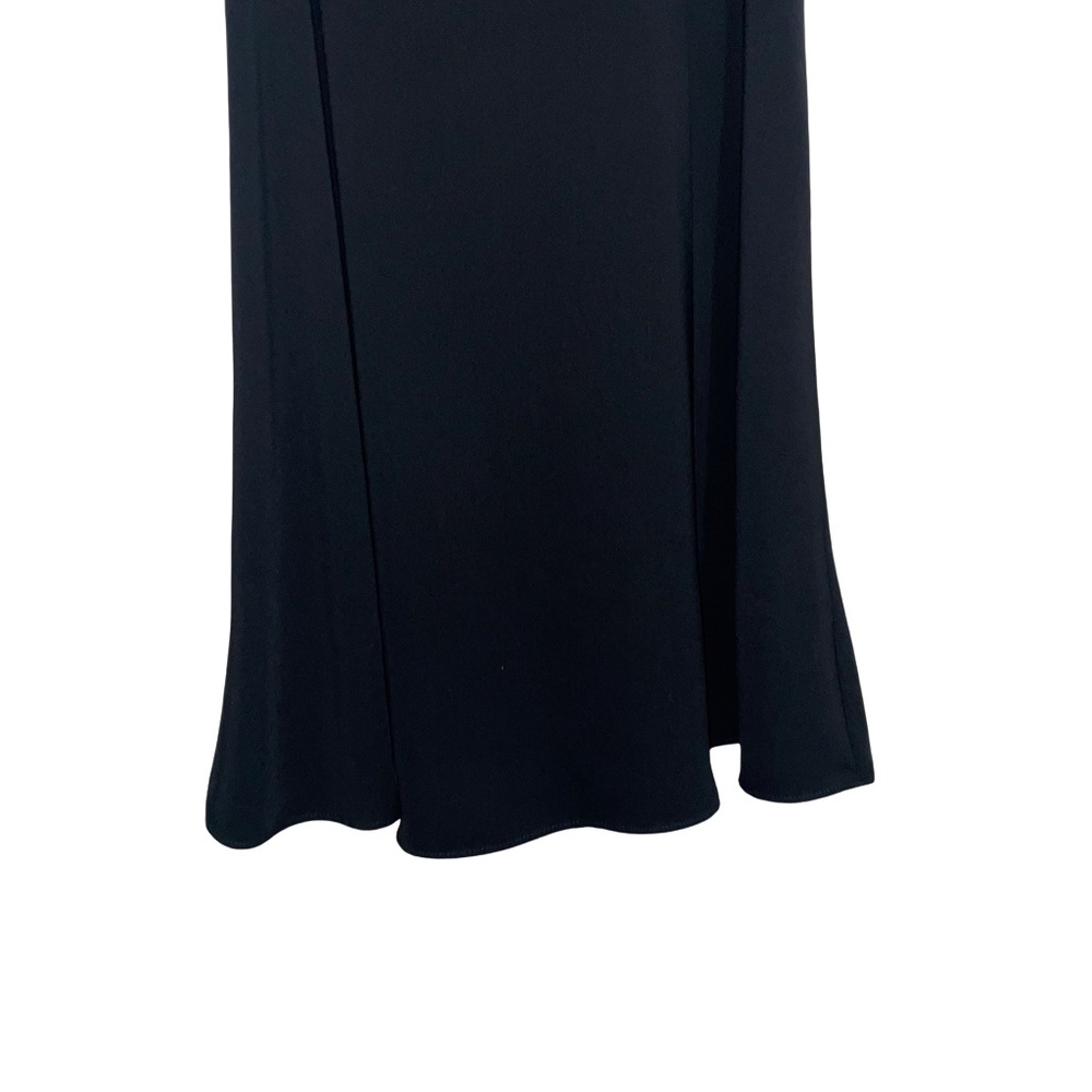 Zara Basic Cold Shoulder Spaghetti Strap Black Pu… - image 5
